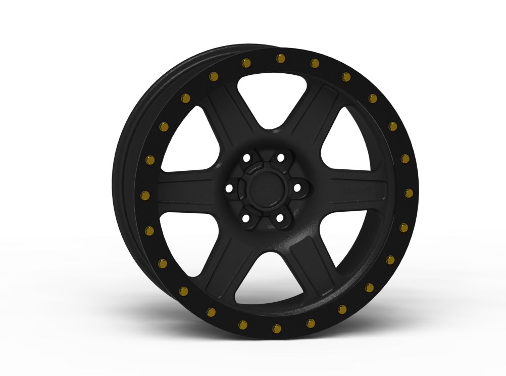 G400 Simulated Beadlock Wheel 20x9.0" 5 & 6 Lug - Standard Ring