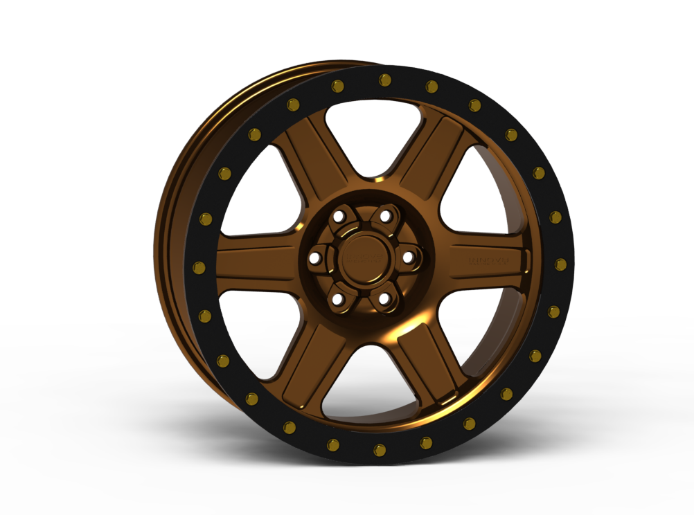 G400 Simulated Beadlock Wheel 20x9.0" 5 & 6 Lug - Standard Ring