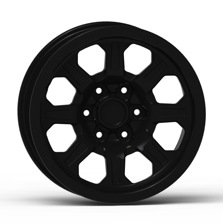 G500 Smooth Lip Wheel 17x8.5" 5 & 6 Lug Front View