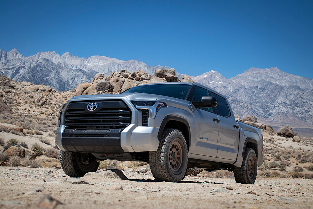 LIFT KIT W/ FRONT & REAR 3.0 INCH DIAMETER ADJUSTABLE KING SHOCKS - 3RD GEN TUNDRA