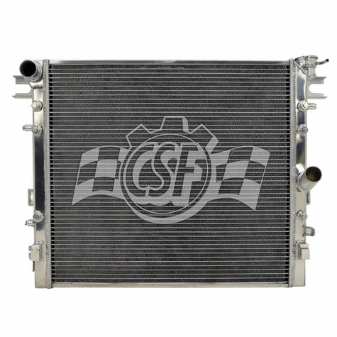 07-12 Jeep Wrangler (JK) Heavy Duty (AT & MT) All-Aluminum Radiator Front View