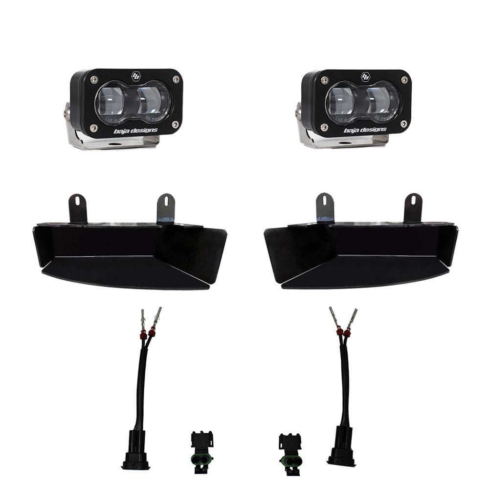 2019+ Ram 2500/3500 S2 SAE Fog Pocket Light Kit Clear parts