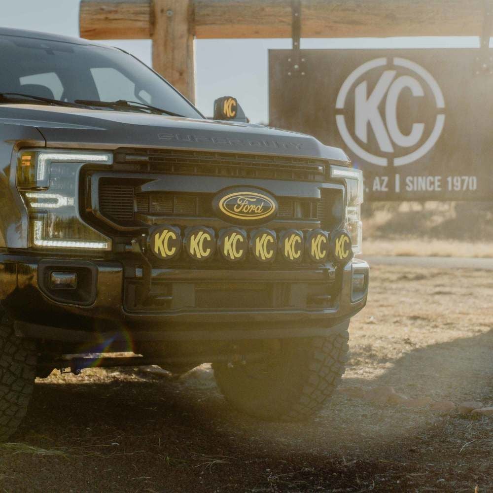 KC HiLites Light Bar Mount - Front Bumper '17-24 Ford Super Duty