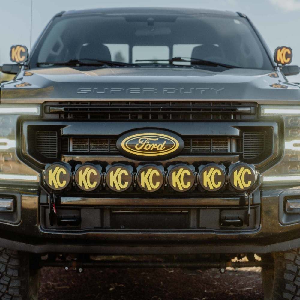 KC HiLites Light Bar Mount - Front Bumper '17-24 Ford Super Duty