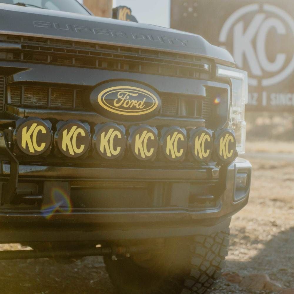 KC HiLites Light Bar Mount - Front Bumper '17-24 Ford Super Duty