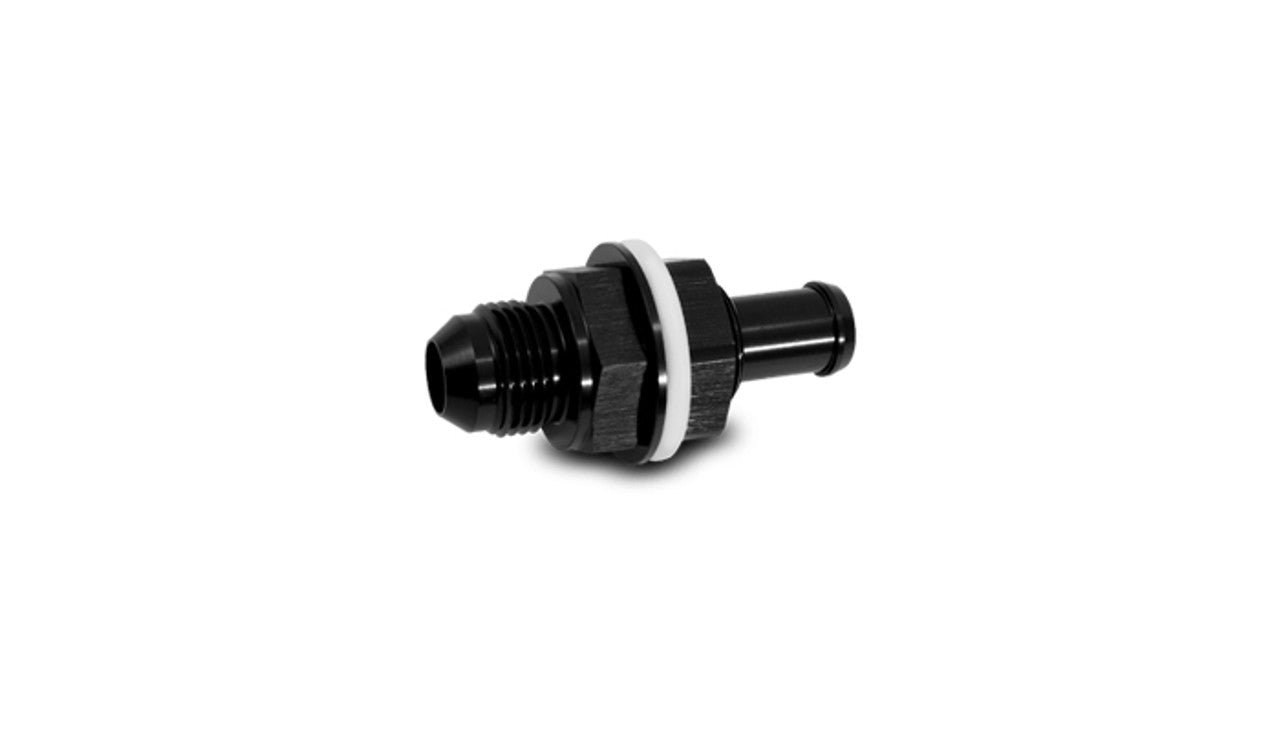 Fuel Cell Bulkhead Adapters, AN Flare to Barb