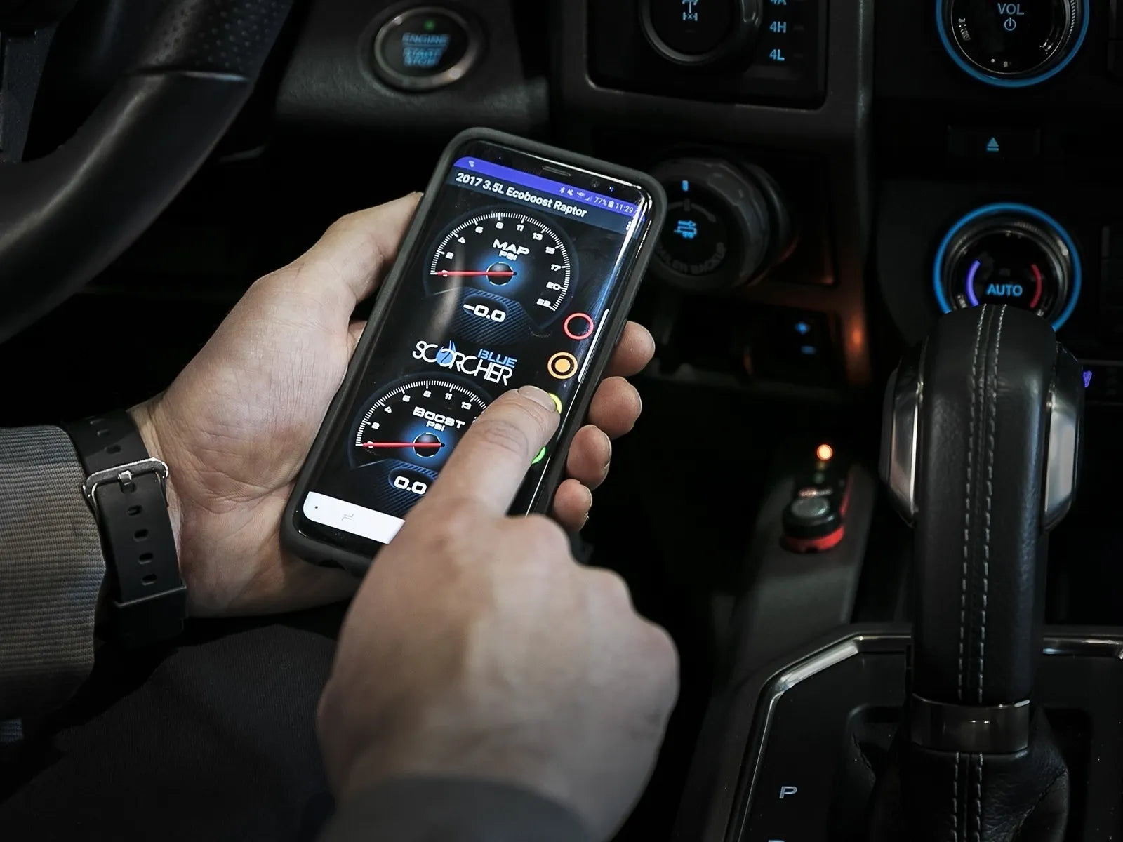 2022+ Bronco Raptor Scorcher Blue Bluetooth Power Module