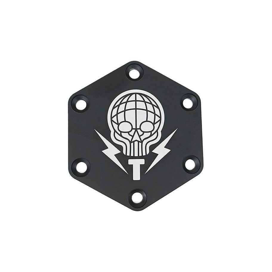 PRP Steering Wheel Center Cap (Terra Crew Death Grip) Front View