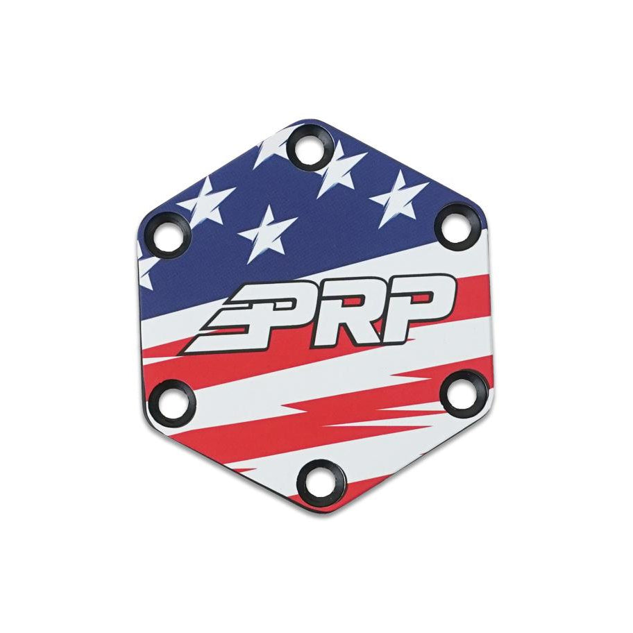 PRP Steering Wheel Center Cap (New Glory Stars and Stripes) Front View