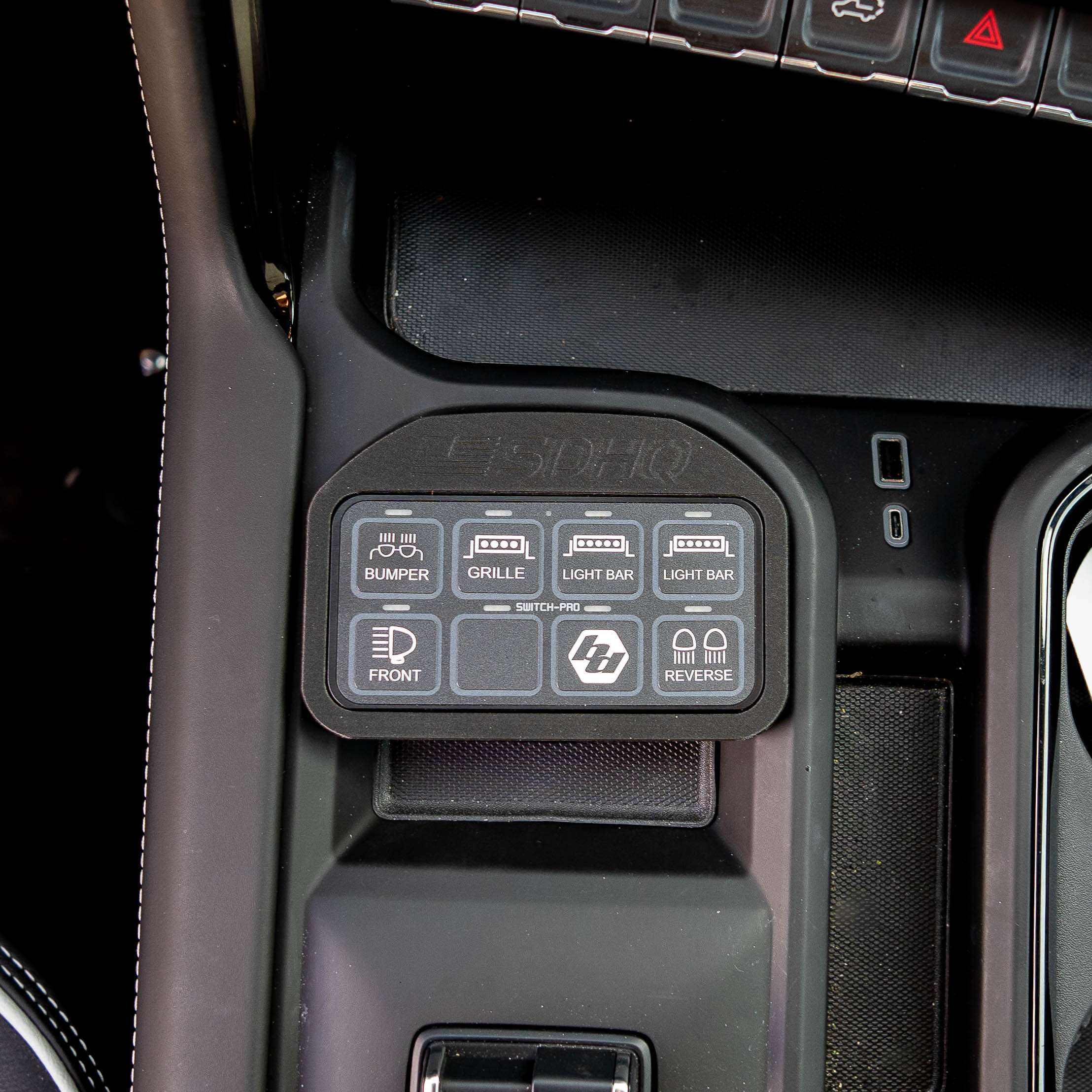 SDHQ Built '24-25 GMC Sierra 2500/3500 Switch Pros Keypad Mounts