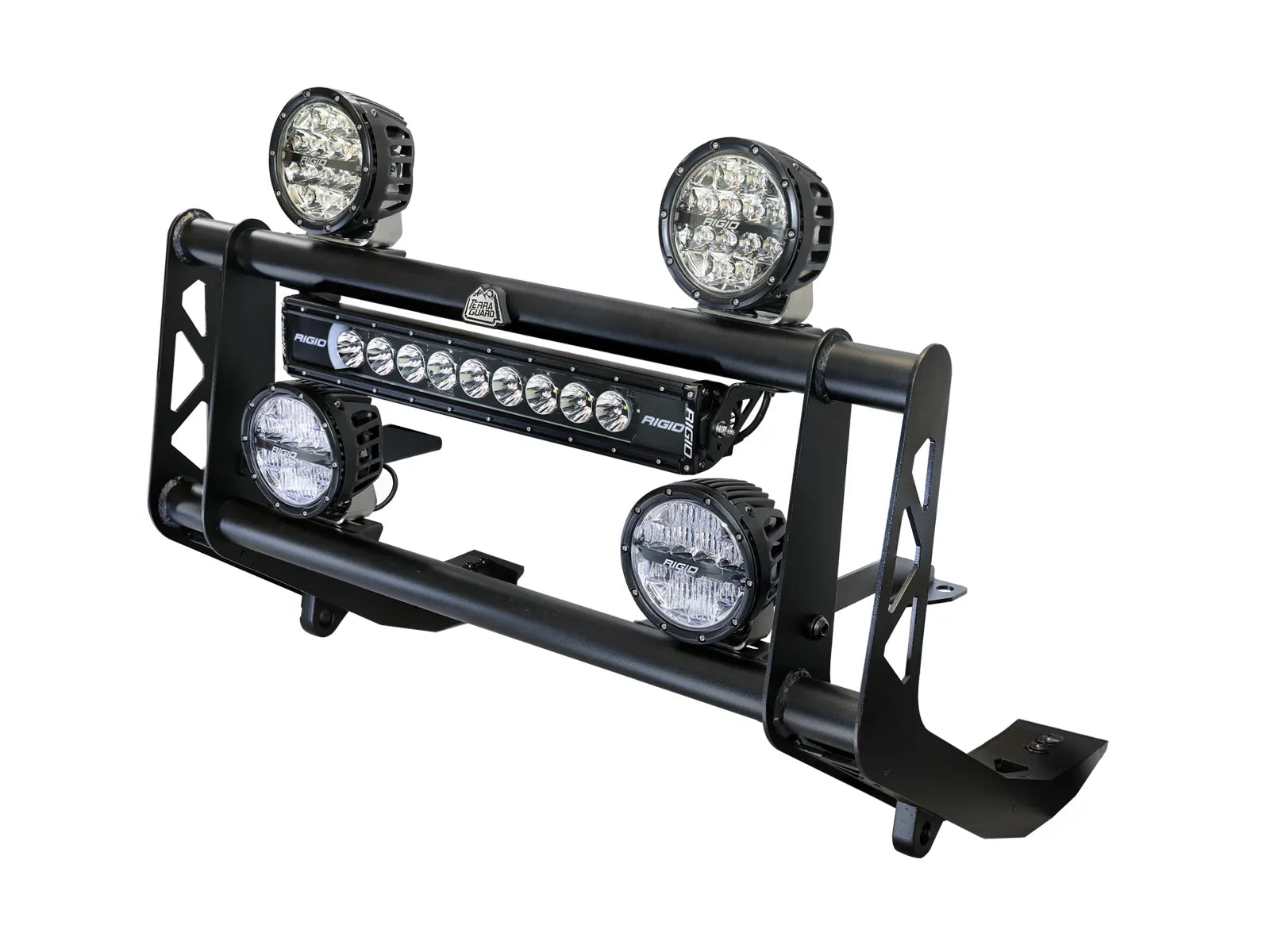 aFe POWER Terra Guard Bull Bar with Optional RIGID Lights for the LC250