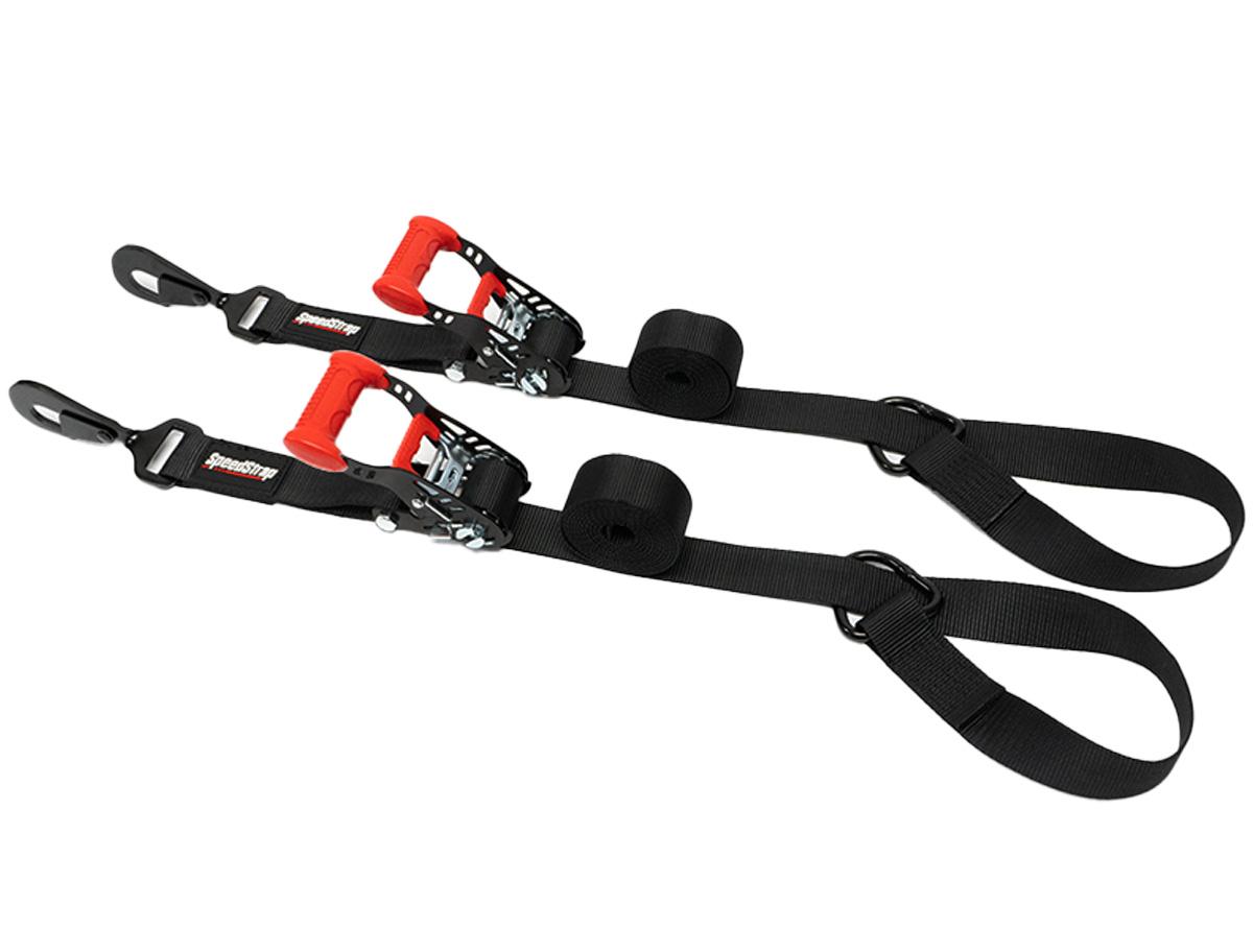 1.5" UTV Wheel Lasso Tie-Down (2 Pack) - Black