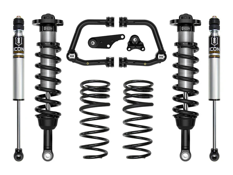 ICON 2025 Toyota 4Runner 4WD, 1.25-3" Lift, Stage 2 Suspension System, Tubular