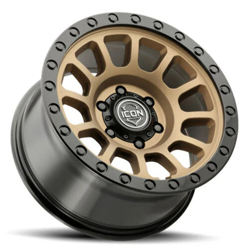 Hulse / Satin Bronze w/ Gloss Black Lip & Bolts