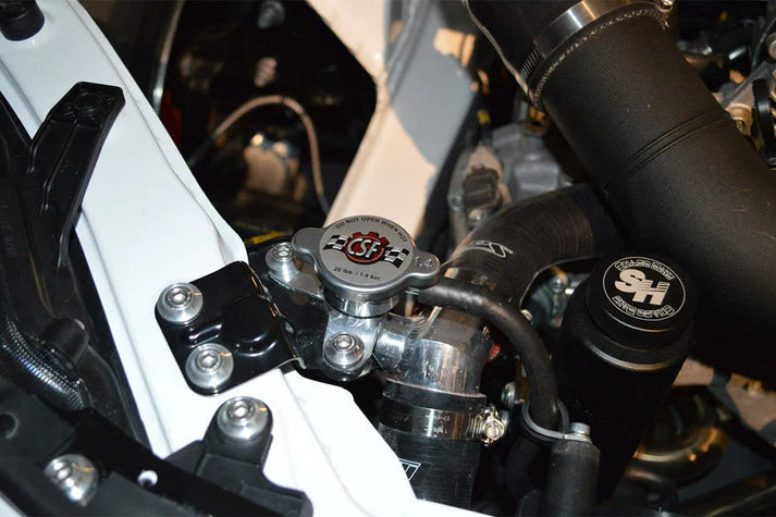 FR-S/BRZ/86/GR86 All-Aluminum Filler Neck w/1.4 bar High Pressure Radiator Cap