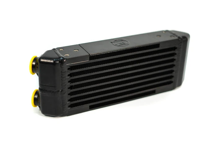 Universal Dual-Pass Oil Cooler - M22 x 1.5 connections - 13L x 4.75H x 2.16W