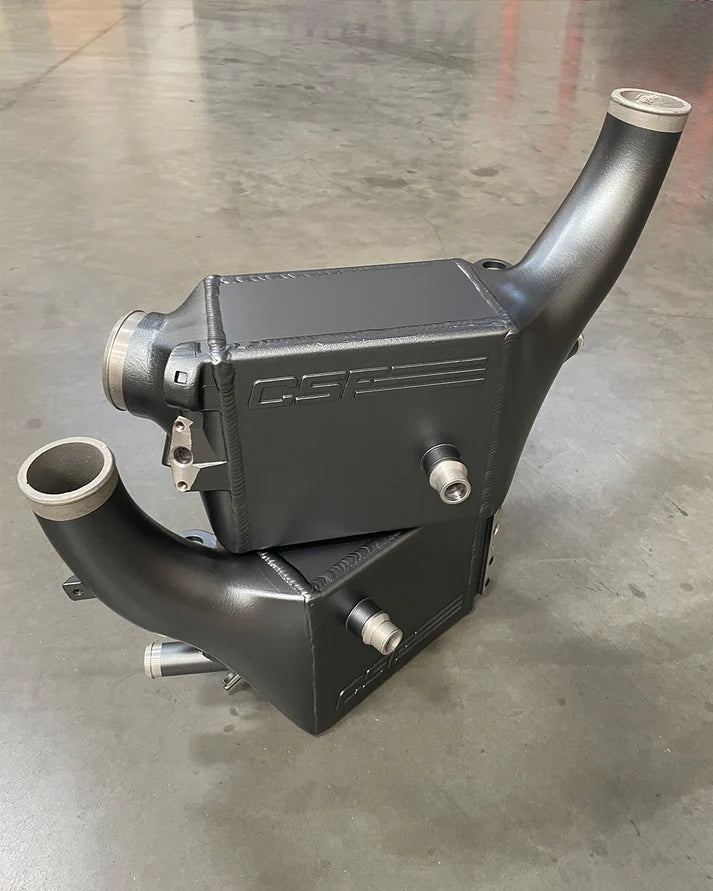 BMW X5M / X6M / XM High-Performance Charge-Air-Coolers Front View Grey