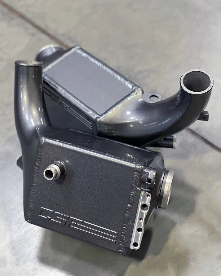 BMW X5M / X6M / XM High-Performance Charge-Air-Coolers Front View Grey