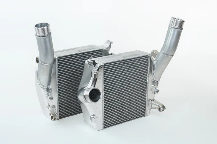 Lamborghini Urus / Audi RS Q8 Twin Intercooler Set - Raw Billet