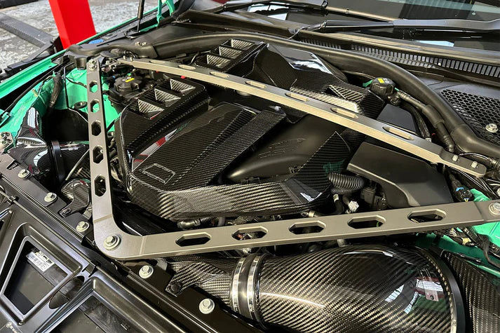 BMW S58 "Level-Up" Charge Air Cooler Manifold Front View