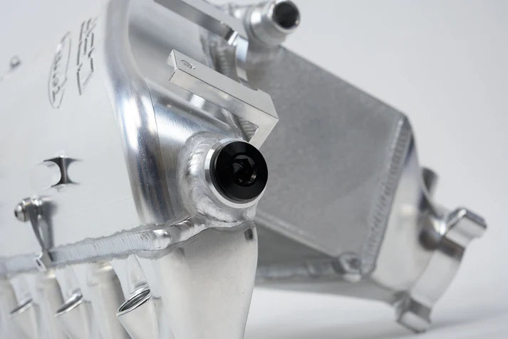 BMW S58 "Level-Up" Charge Air Cooler Manifold Front View