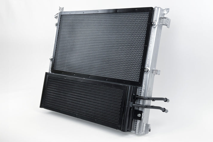 BMW F9X X3M / X4M Performance Cooling Module (Heat Exchanger + Trans Cooler) Front View