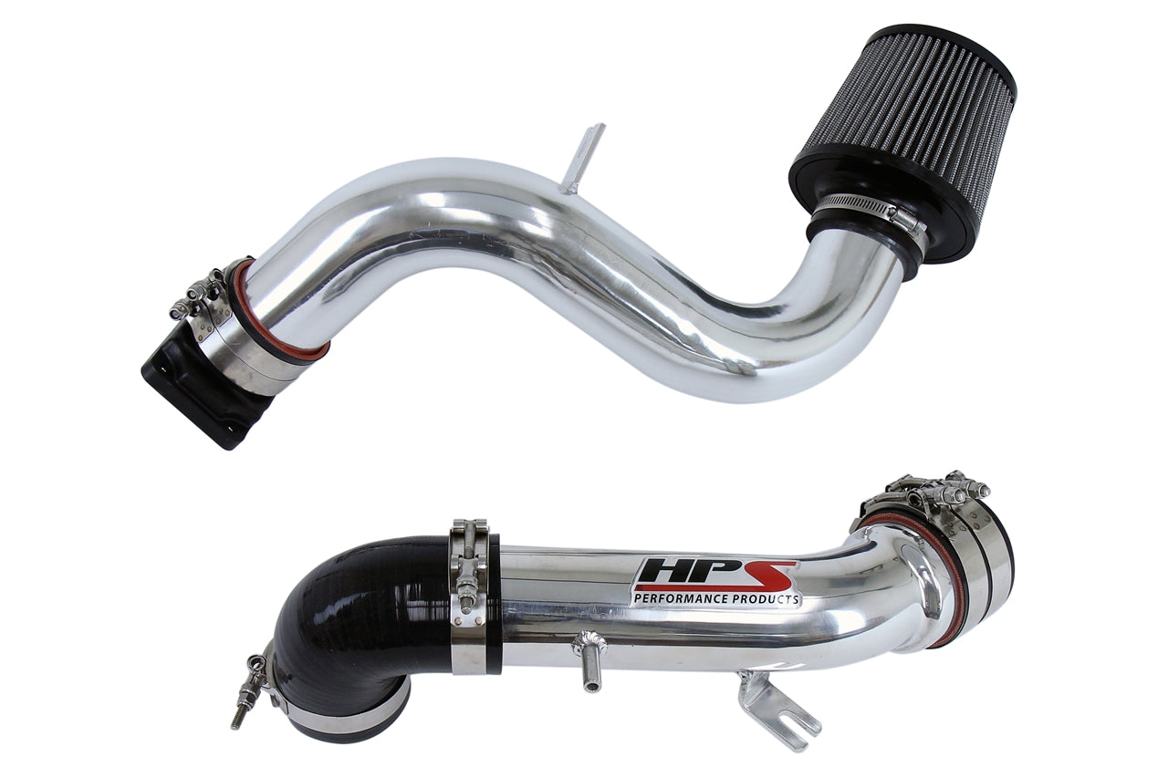 HPS Performance Cold Air Intake Kit, Polished, 837-423P