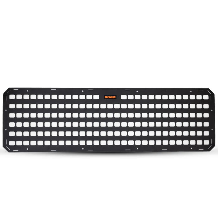 83L Rugged Case Molle Panel Front View Black