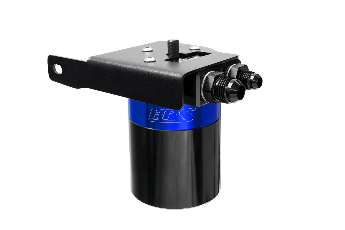 HPS Performance Aluminum Oil Catch Can Kit - Toyota