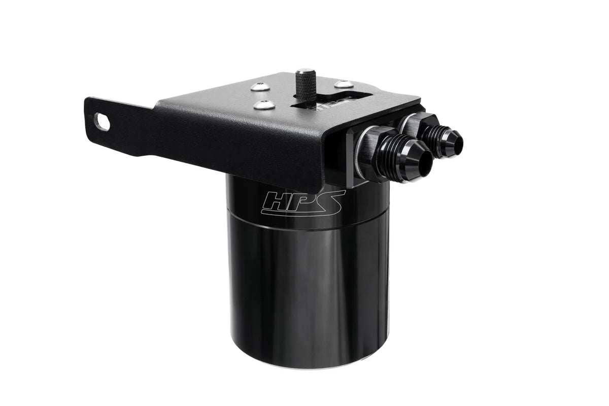 HPS Performance Aluminum Oil Catch Can Kit - Toyota