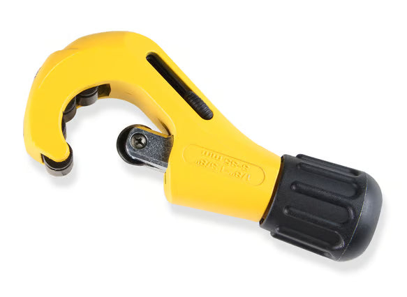 Earl's Tubing Cutter w/ Deburring Tool Front View Yellow