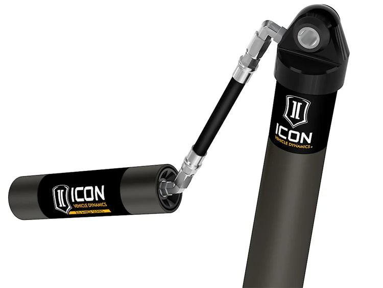 ICON 2011-2026 Chevrolet Silverado/GMC Sierra 2500/3500 HD, 0-1.5” Lift, Driver Rear, V.S. 2.0 HD Series Shock Absorber, Remote Reservoir