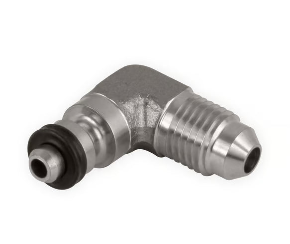 Earl's 90 Degree Clutch Adapter Fitting -4AN Male to OE (Original Equipment) GM/Jeep/Mopar Master Cylinder & Clutch Release Bearings
