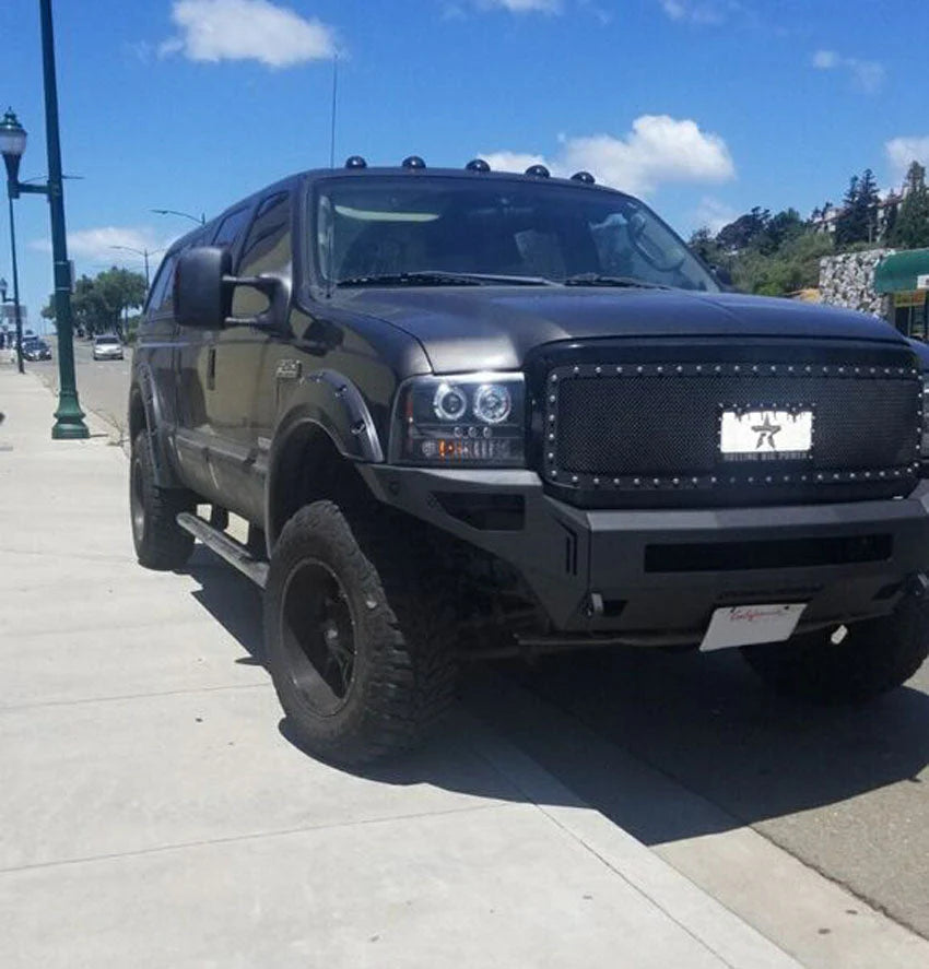 2005-2007 FORD SUPERDUTY F250/F350 OCTANE FRONT BUMPER Front View