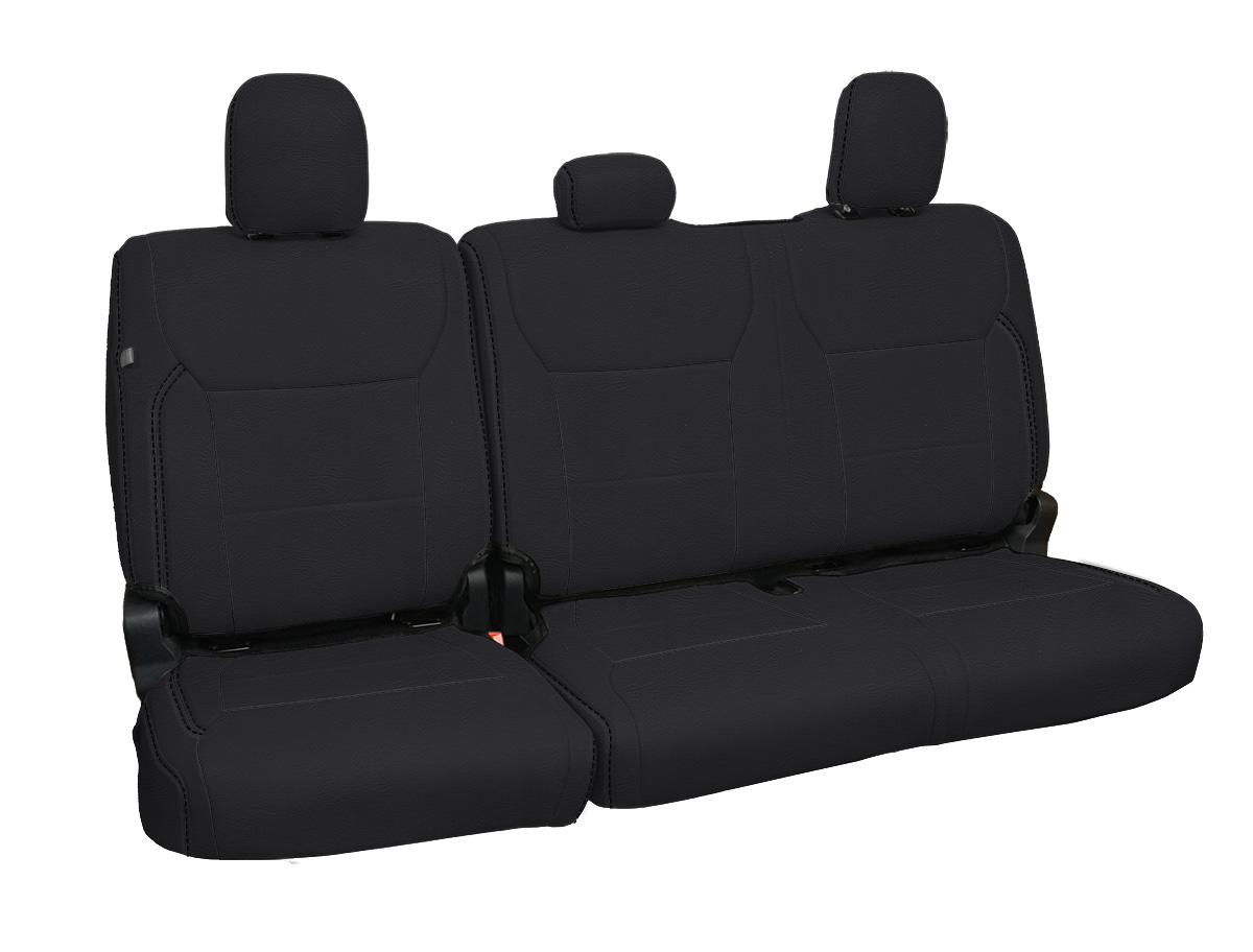 Rear Bench Seat Covers for 2021+ Ford F150, 2023+ Super Duty Front View