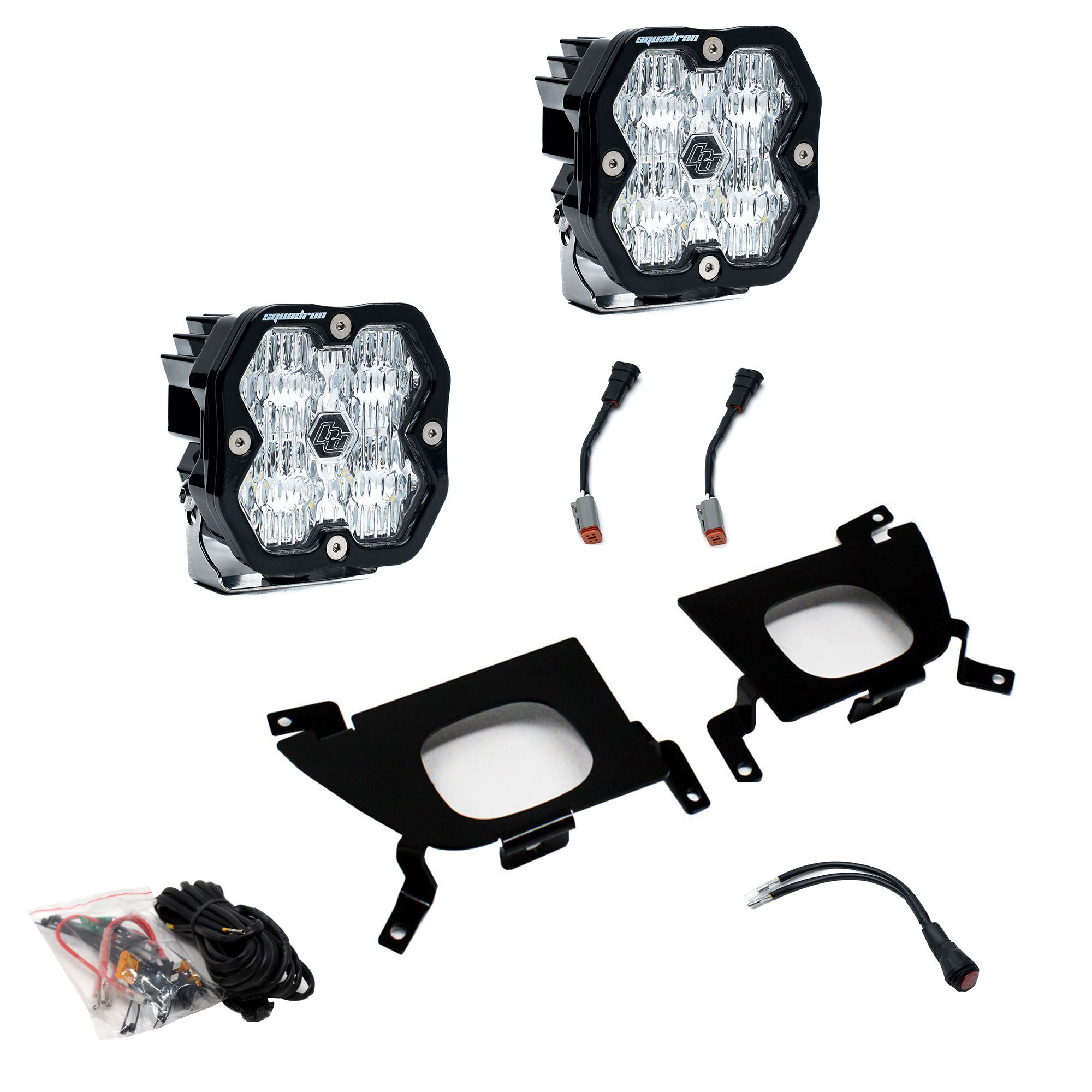 Squadron 2.0 Sport Fog Pocket Light Kit - Chevy 2019-22 Silverado 1500; 2020-22 2500HD/3500HD