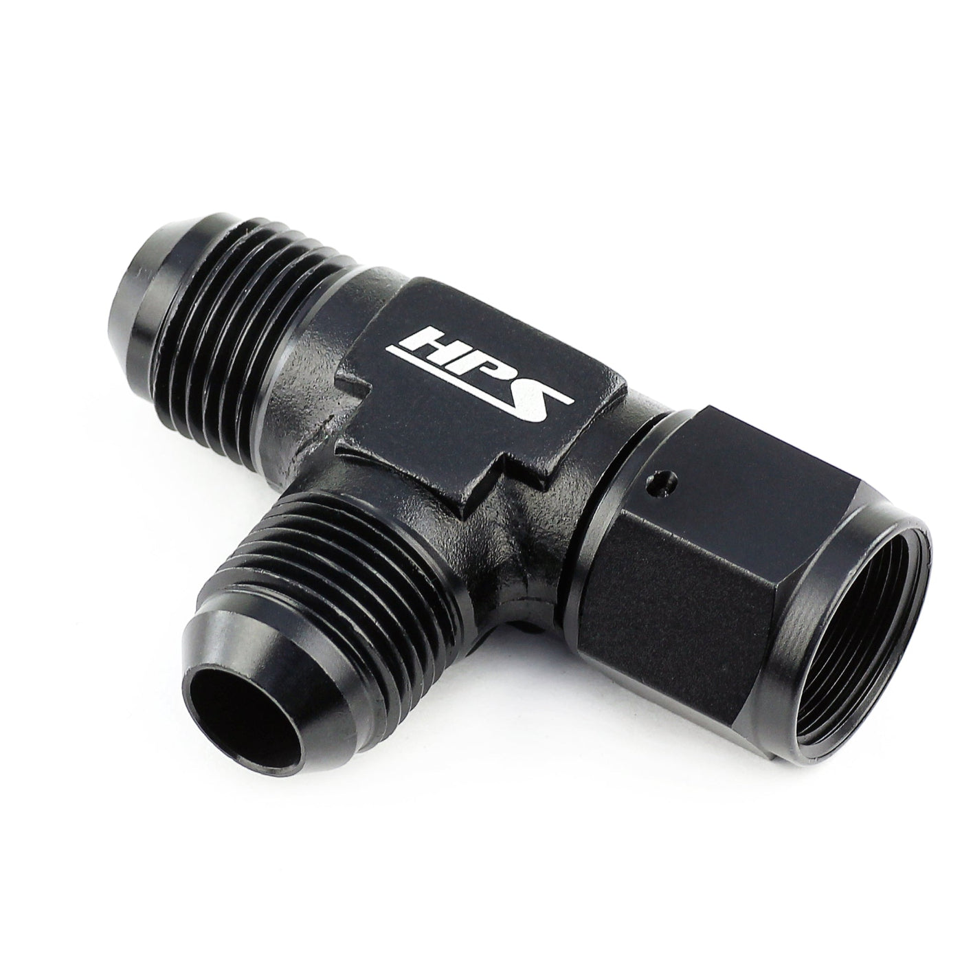 HPS Performance AN-10 Aluminum Tee Adapter with Female on Run AN9261-1