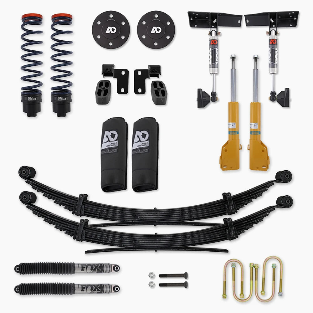 Premium RIP Kit for 3500 4WD/AWD Sprinter by Agile Offroad