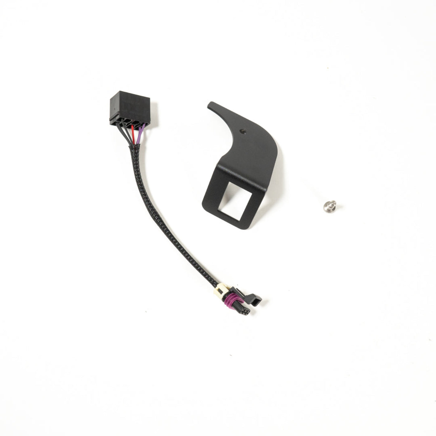 SDHQ Built ARB Twin Compressor Switch Mount Kit with S1 Harness display of included parts