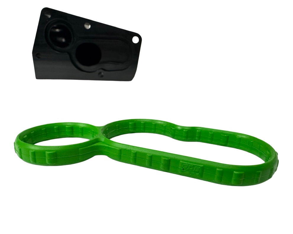 SPE Motorsport 2011-2022 6.7L Powerstroke Oil Filter Housing Front View