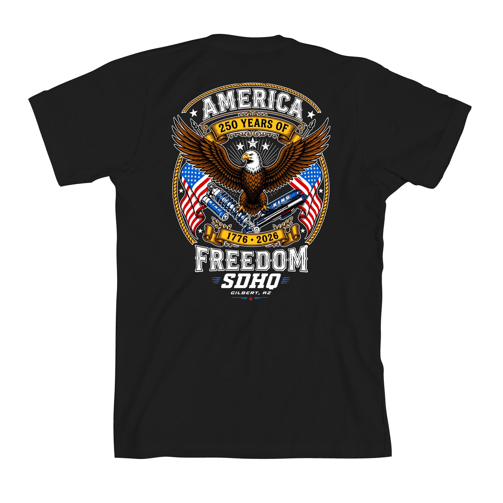 250 Years Of Freedom T-Shirt | Cream