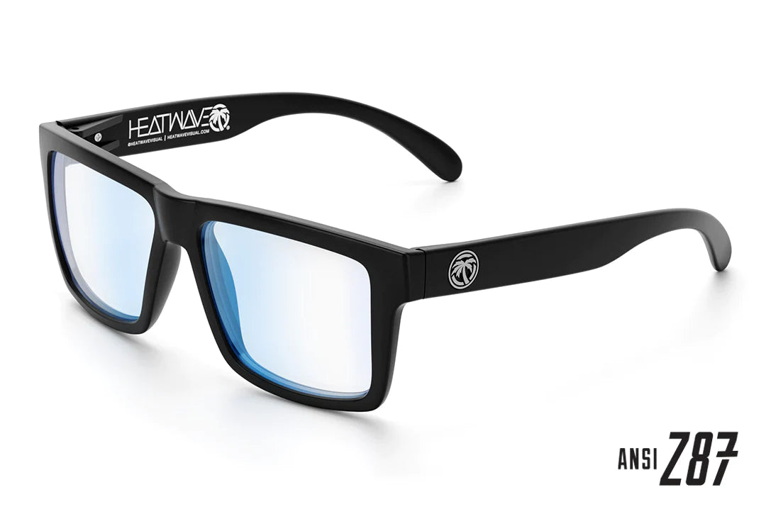 Vise Series Sunglasses-Blue Light Blocking Lens w/ Black Frame