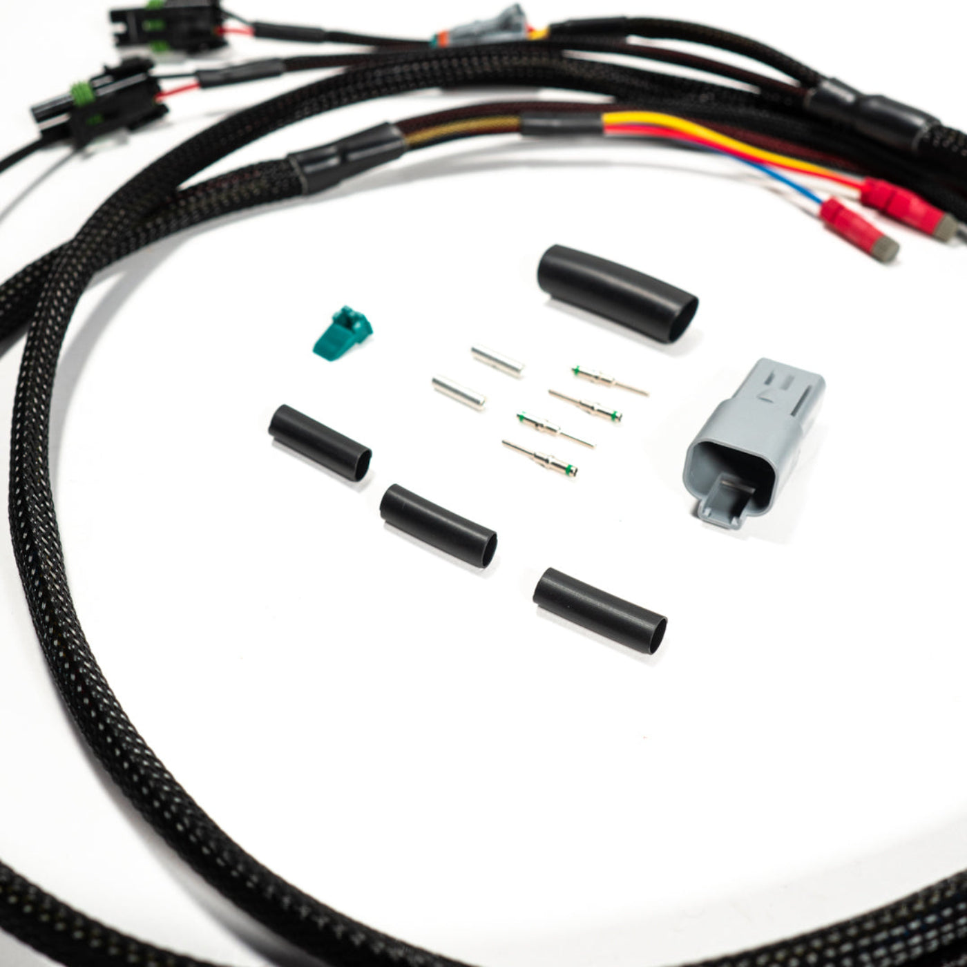 '21-24 Ford Bronco/Bronco Raptor SDHQ Built 3rd Brake Light Chase Light Mount display of included harness 