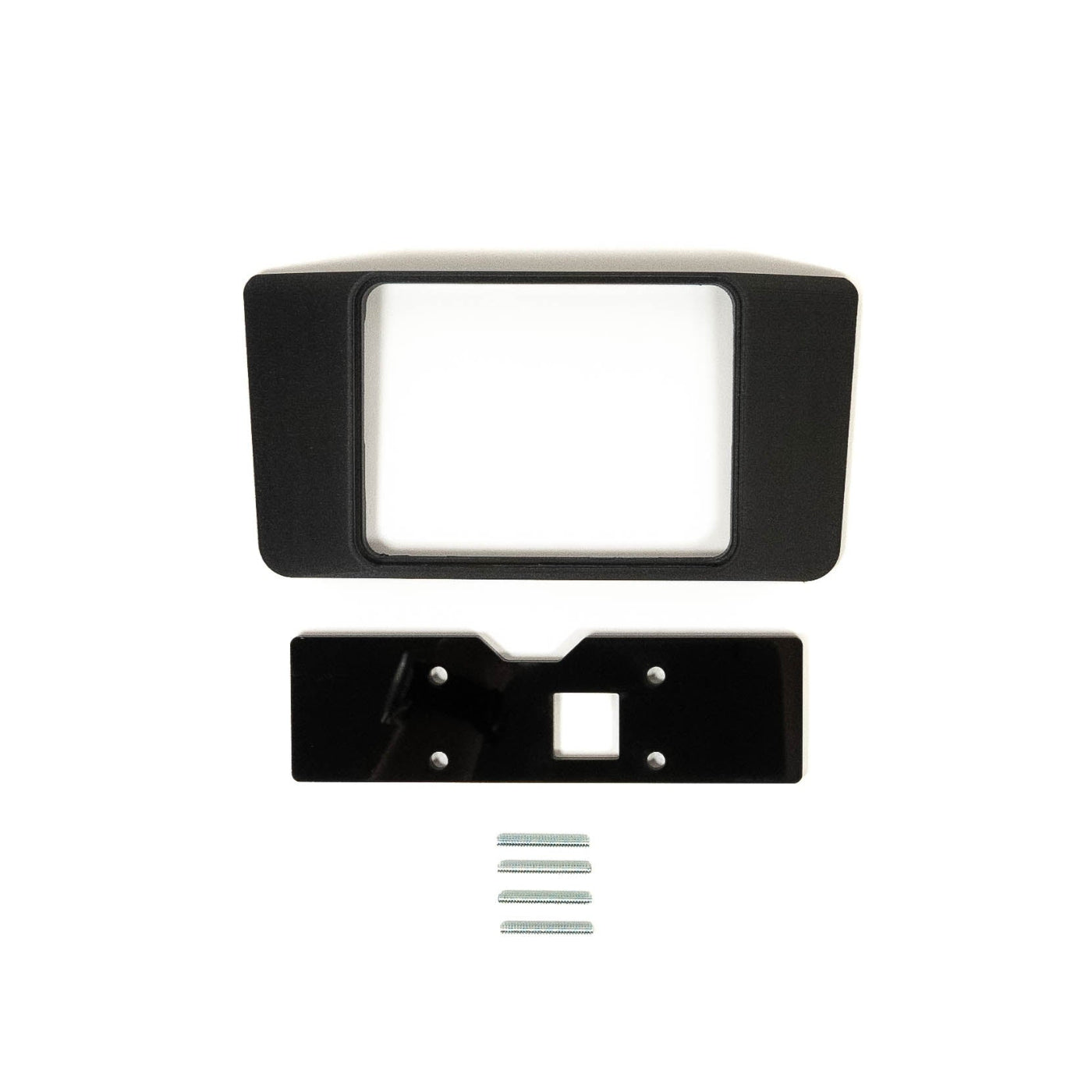 '21-24 Ford Bronco/Bronco Raptor SDHQ Built Switch-Pros RCR-FORCE-12 Keypad Mount display of included parts and hardware 