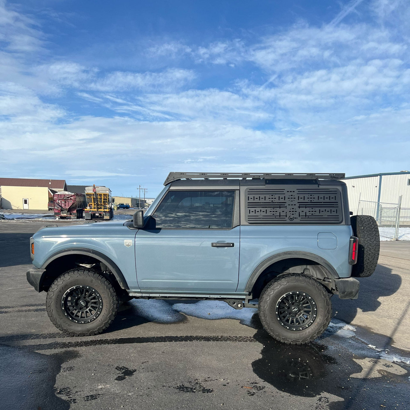 Prinsu Ford Bronco Accessory Panel 2 Door (PRO) | 2021-Current Front View