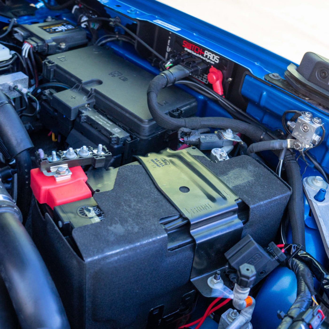 2023-2025 Ford Bronco Raptor SDHQ Built Switch-Pros Power Module Mount installed 