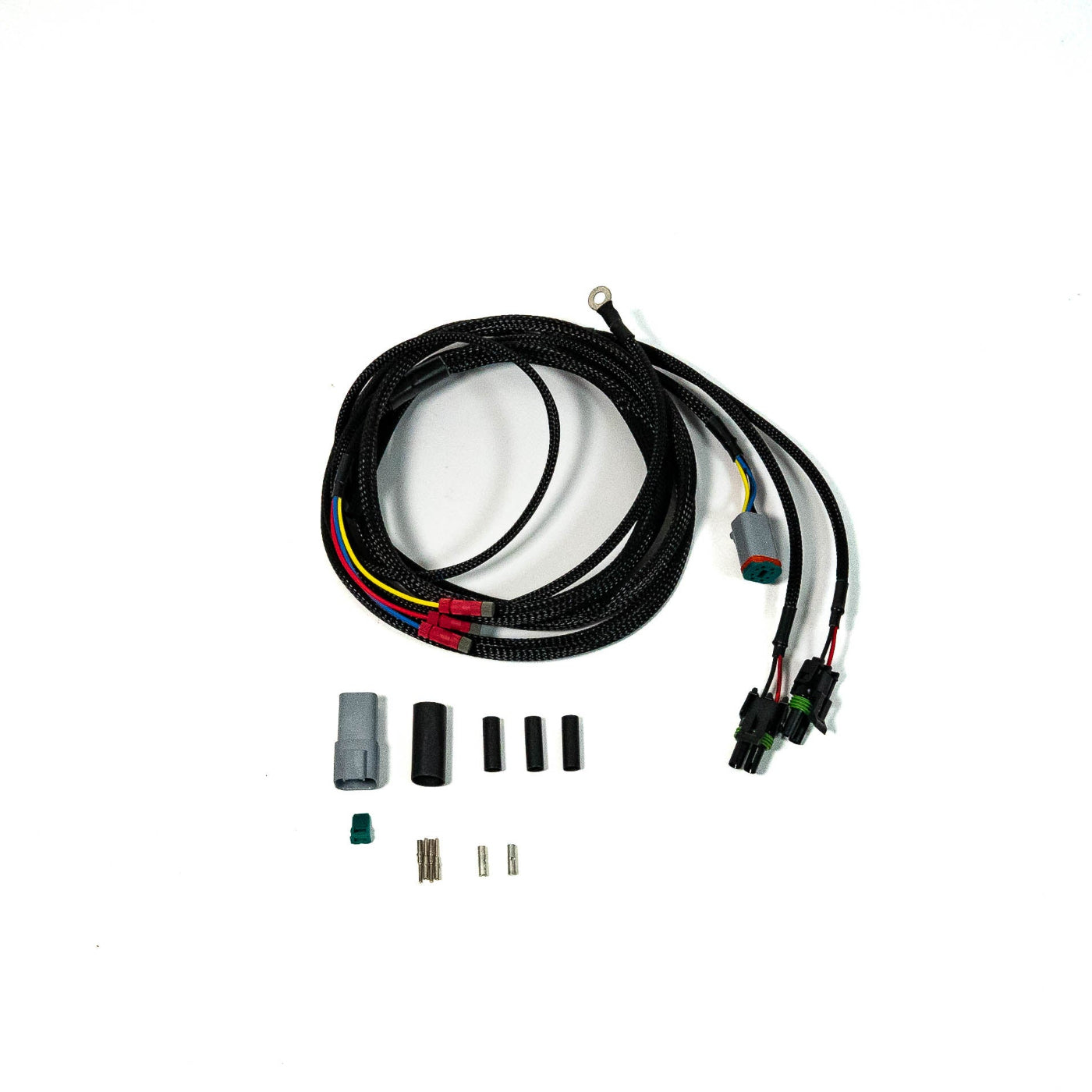 '21-24 Ford Bronco SDHQ Built 3rd Brake & Chase Light Wiring Harness Front View