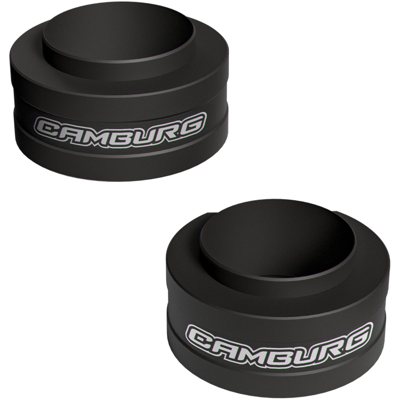 Camburg Engineering 2024-2025 Ford Ranger Raptor Front Coil Spring Preload Kit Black Front View Black