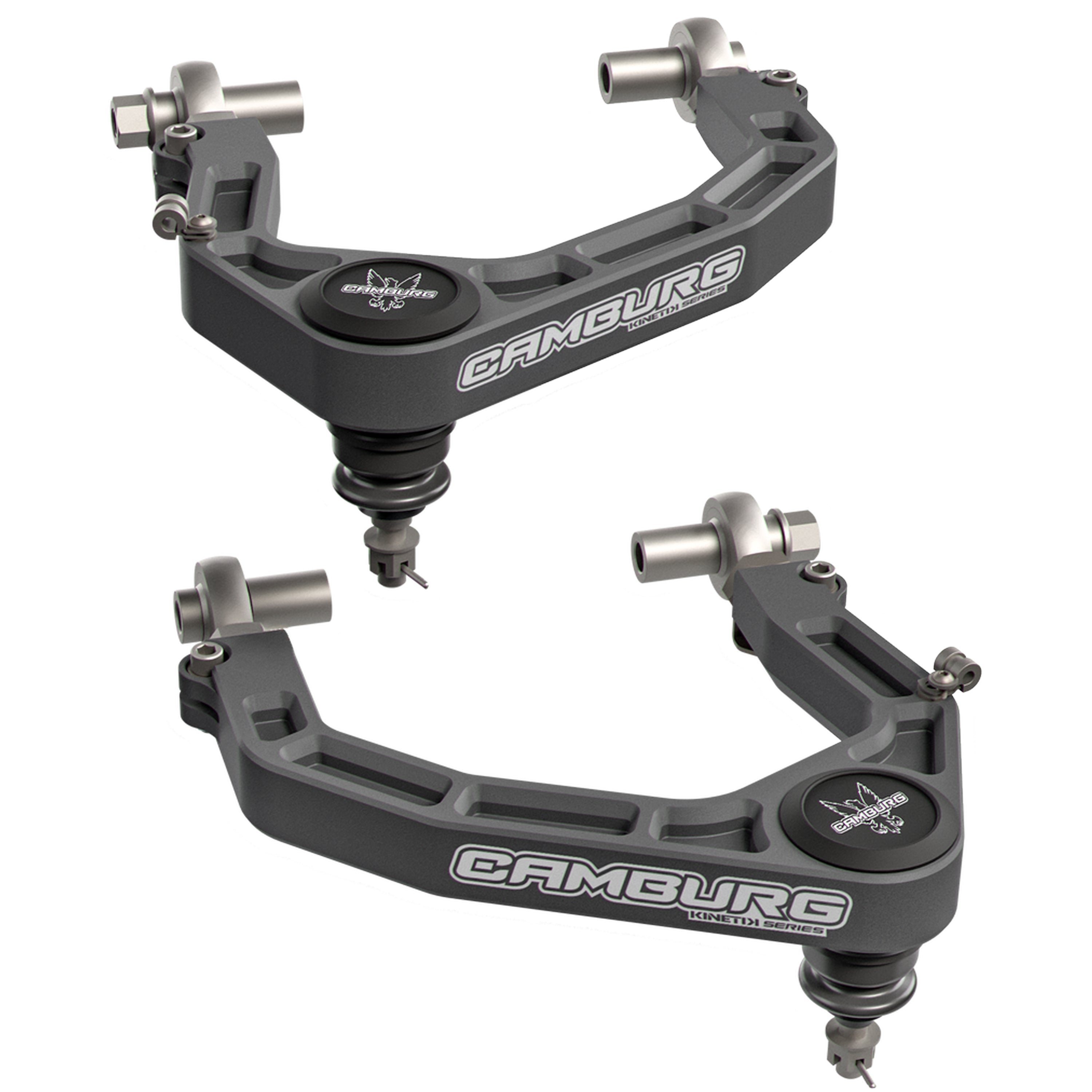 Camburg Engineering 2024-2025 Ford Ranger Raptor KINETIK Series X-Joint XL Upper Control Arm Kit Gray