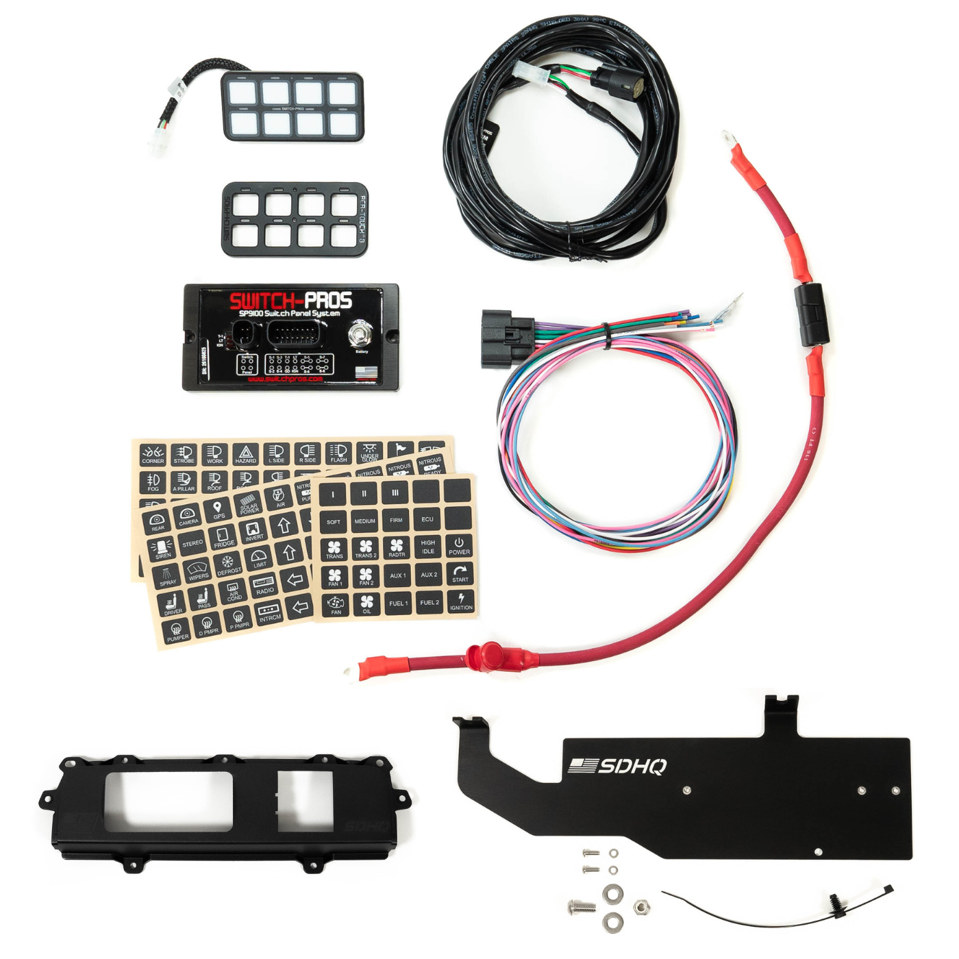 2015-2019 Chevy/GMC 2500/3500 SDHQ Built Complete Switch Pros SP-9100 Kit